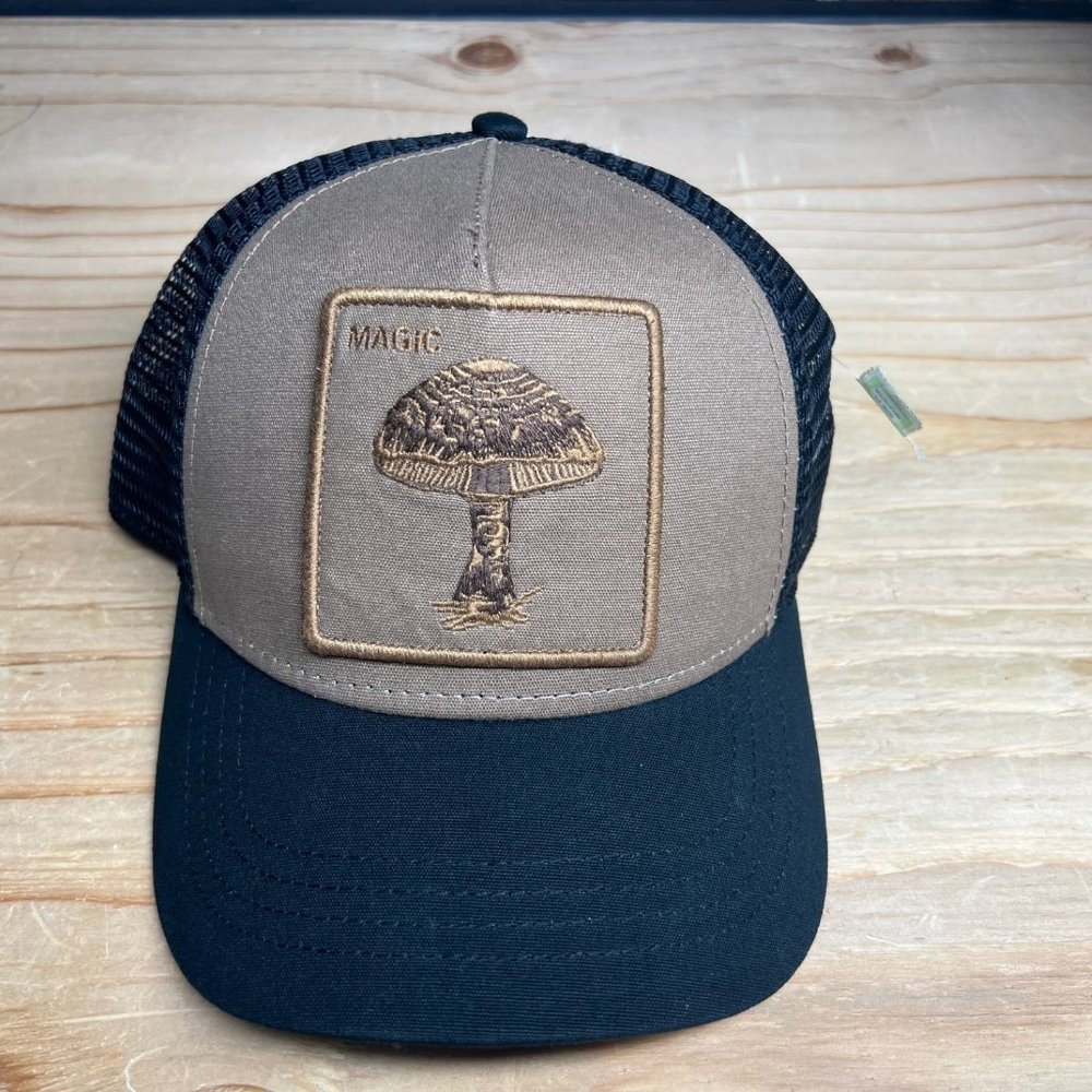 Magic Mushroom Trucker Snapback Hat